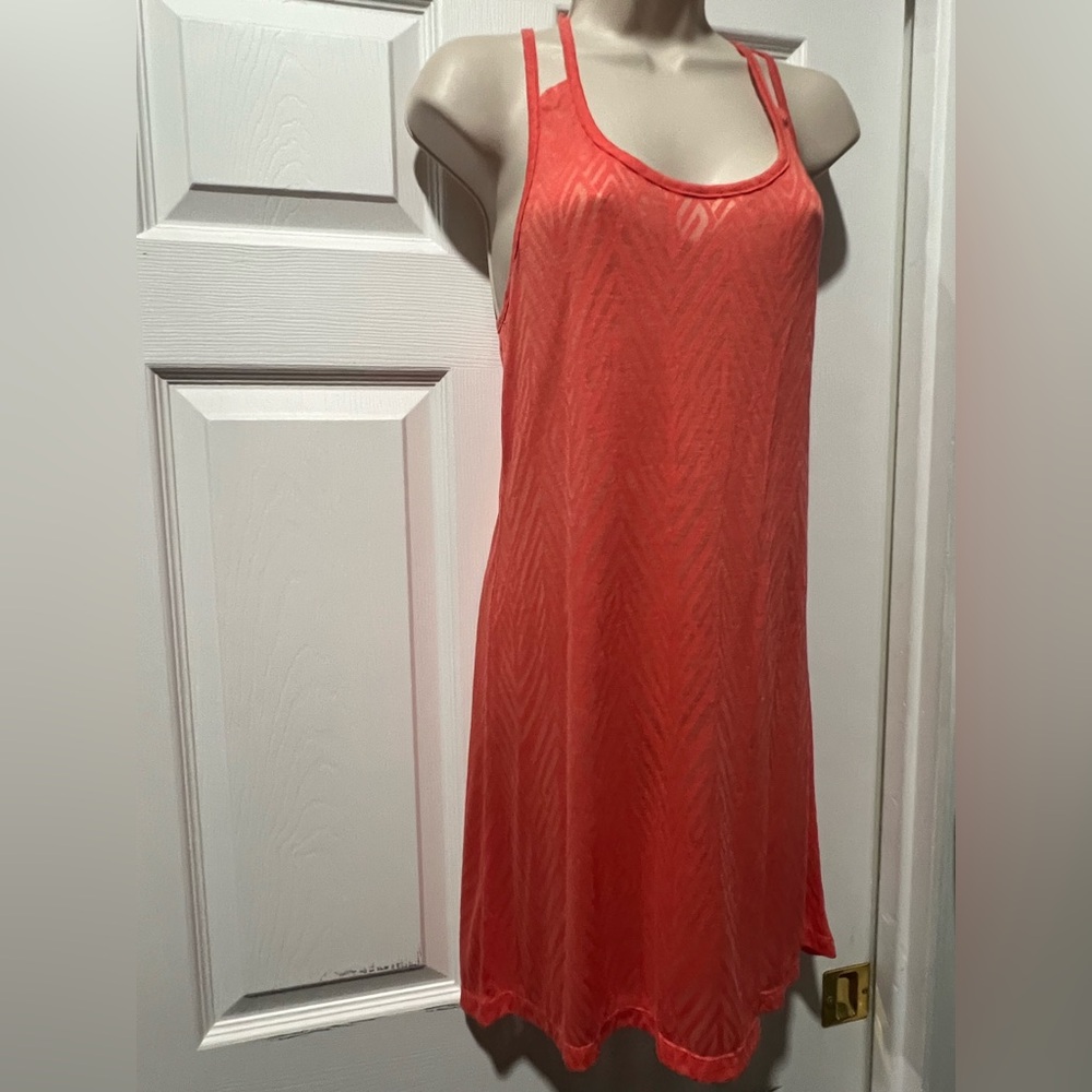 Coral Swim Coverup